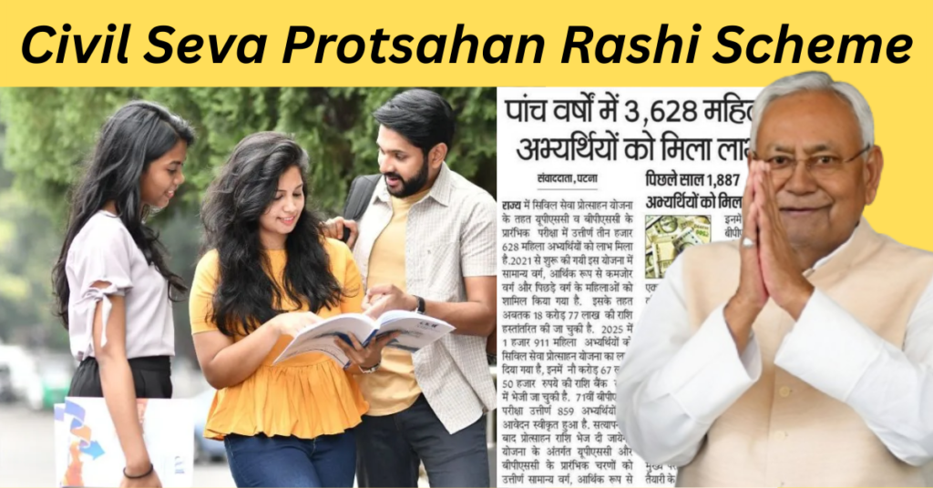 Bihar Civil Seva Protsahan Rashi Scheme 2026