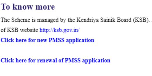 PM Scholarship Scheme