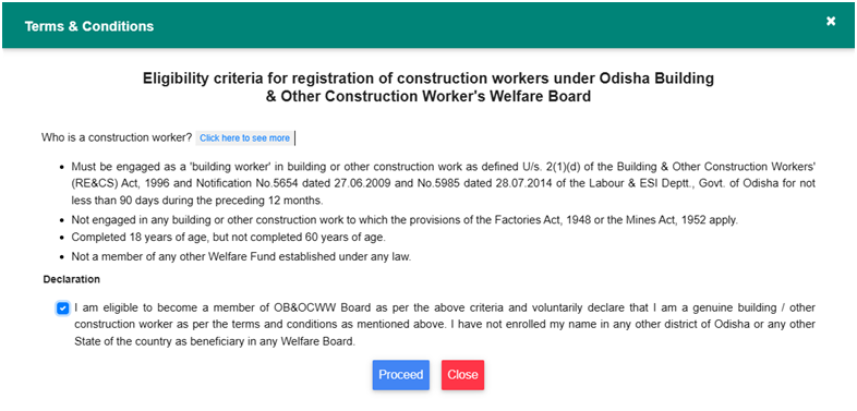 Maternity Benefit Scheme