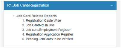 MGNREGA Job Card
